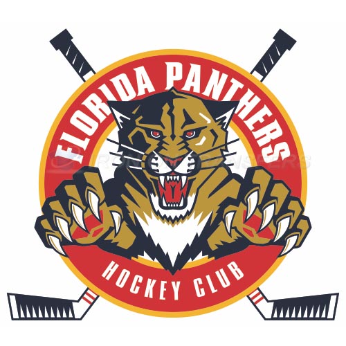 Florida Panthers Iron-on Stickers (Heat Transfers)NO.162